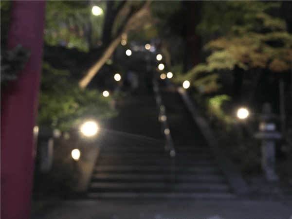 談山神社のライトアップ